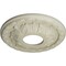 Ekena Millwork Leaf Ceiling Medallion (Fits Canopies up to 4 3/4"), 11 3/8"OD x 3 5/8"ID x 1 1/8"P, Clear Yellow CM11LFCYF - alternate 5
